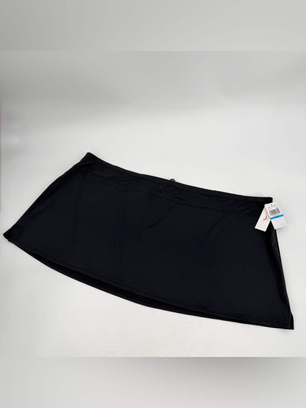 Jantzen Swim Skirt Cover Up Women’s 28W Plus Black Pull On Modest Beach NEW